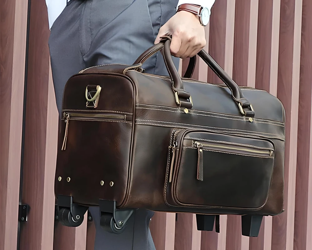carry on luggage with wheels